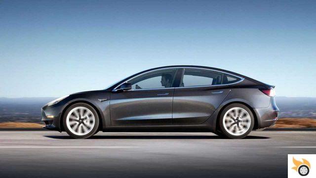How many kilometers does a Tesla Model 3 really travel at constant speed