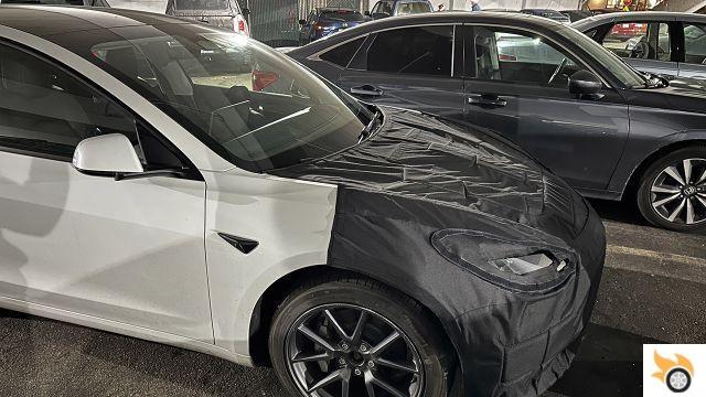 Tesla Model 3 reestilizado, já existem as primeiras fotos roubadas?
