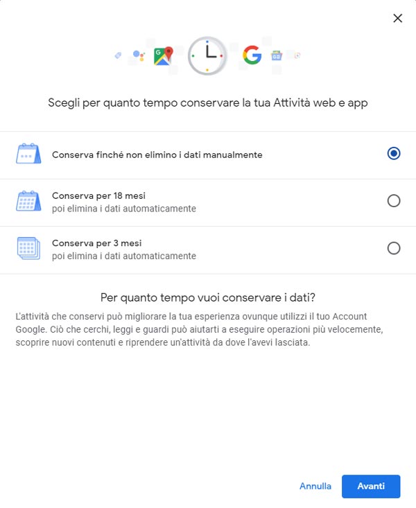 Google now allows you to delete any type of data from your history. Here's how to activate it