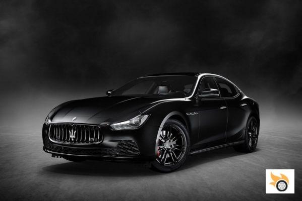 La Maserati Ghibli Nerissimo devient toute noire.