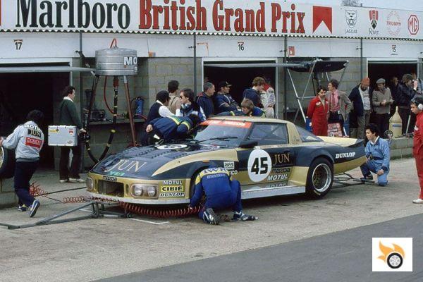 Les premiers essais de Mazda avec la RX-7 au Mans
