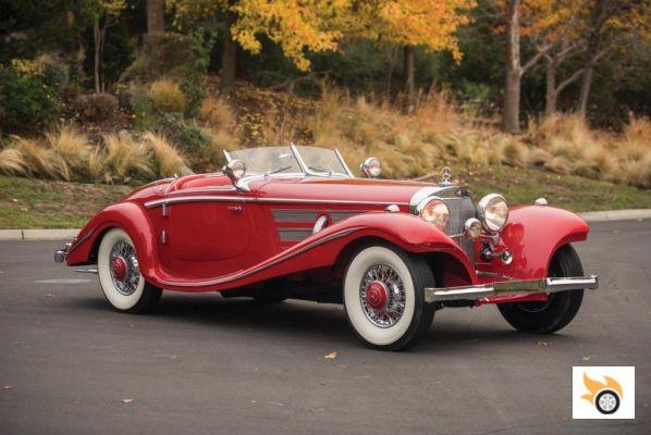Record price at auction for a Mercedes 540K Roadster Special