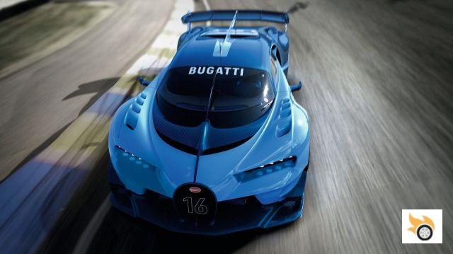 La Bugatti Vision Gran Turismo devient encore plus spectaculaire au Mans.