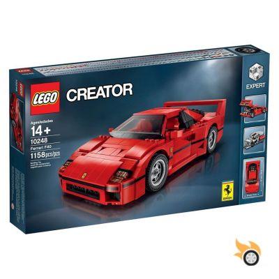 From yesterday, you can now buy your Ferrari F40 from Lego