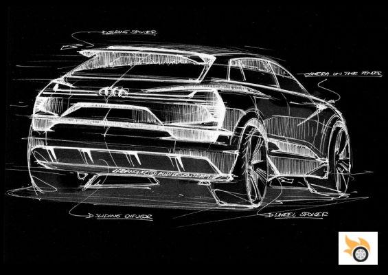 Audi e-tron quattro concept, previewing the electric Q6