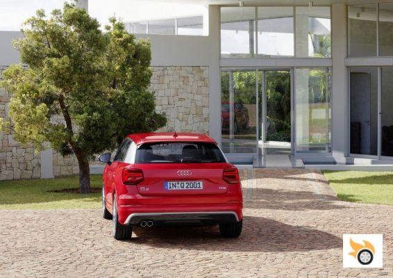 The keys to the new Audi Q2