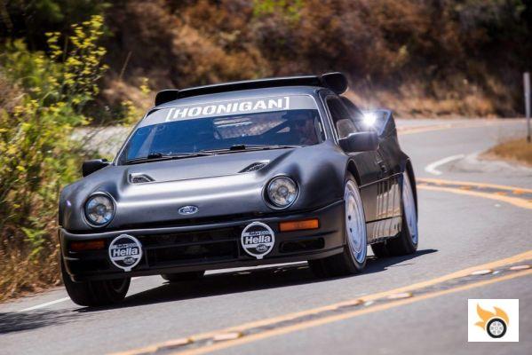 Ken Block's latest acquisition, a Ford RS200 with 700hp!