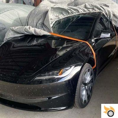 Una imagen robada anticipa el nuevo Tesla Model 3: ¿será este su look?