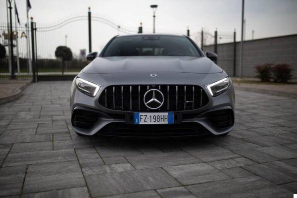 Mercedes A45 S Class AMG: it dazzles you with its 421 hp